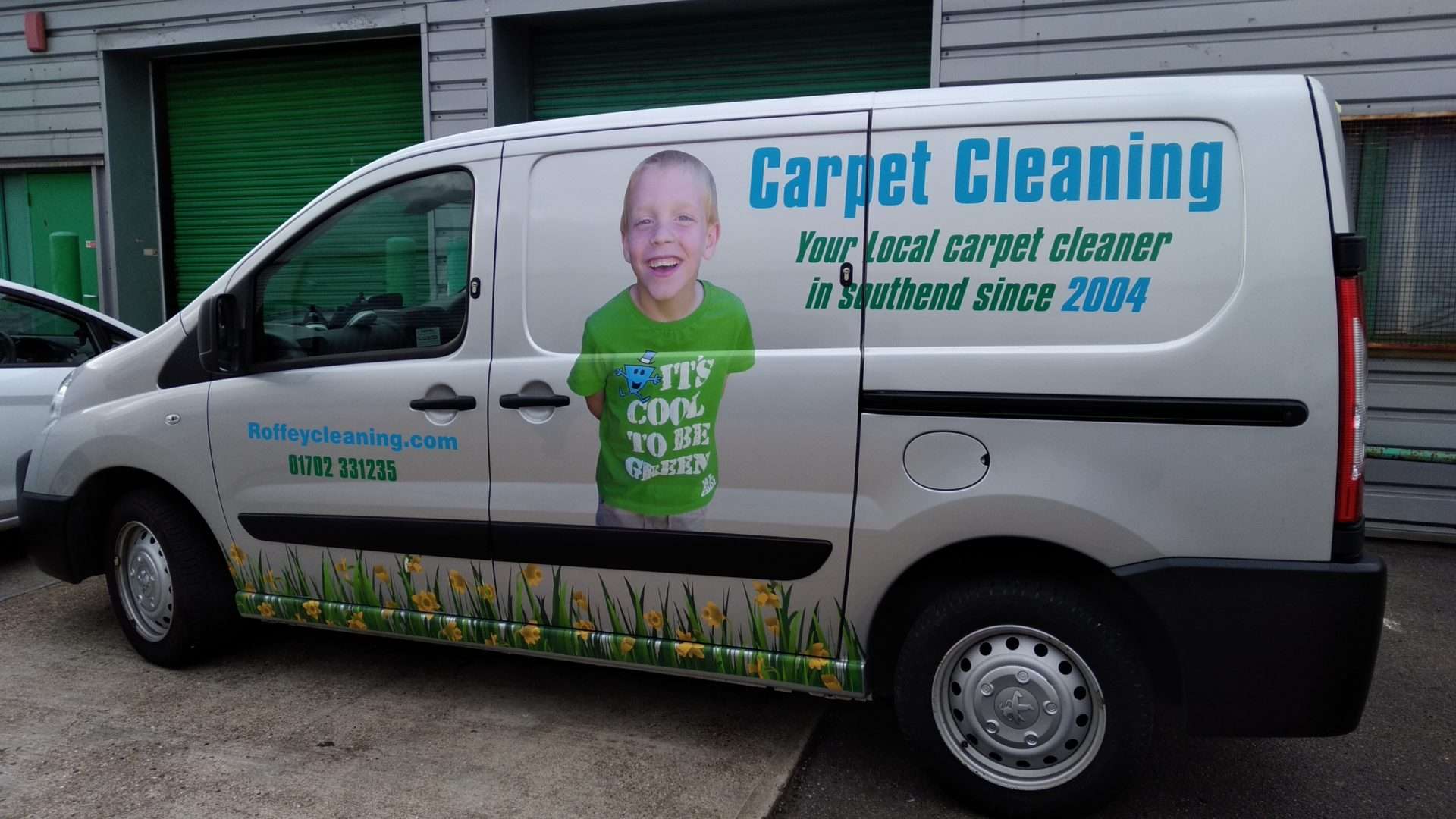 New van, Roffey carpet cleaning